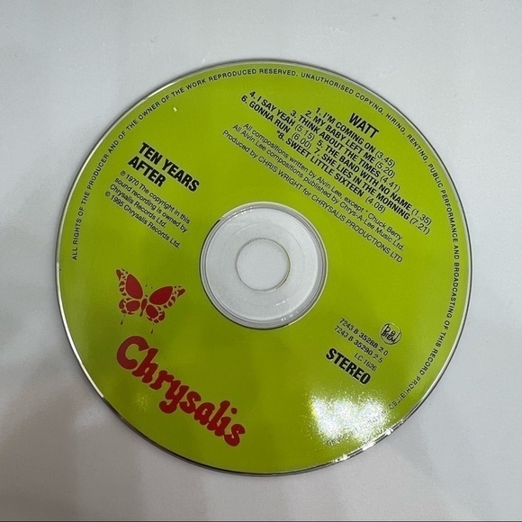 EUC-TEN Years After-Original 3CD Box Set-Original Albums in Mini LP Sleeves-Rare - Picture 12 of 16